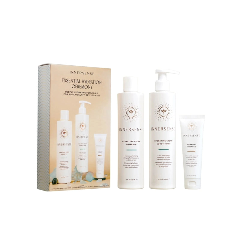 Innersense Essential Hydration Ceremony set with box