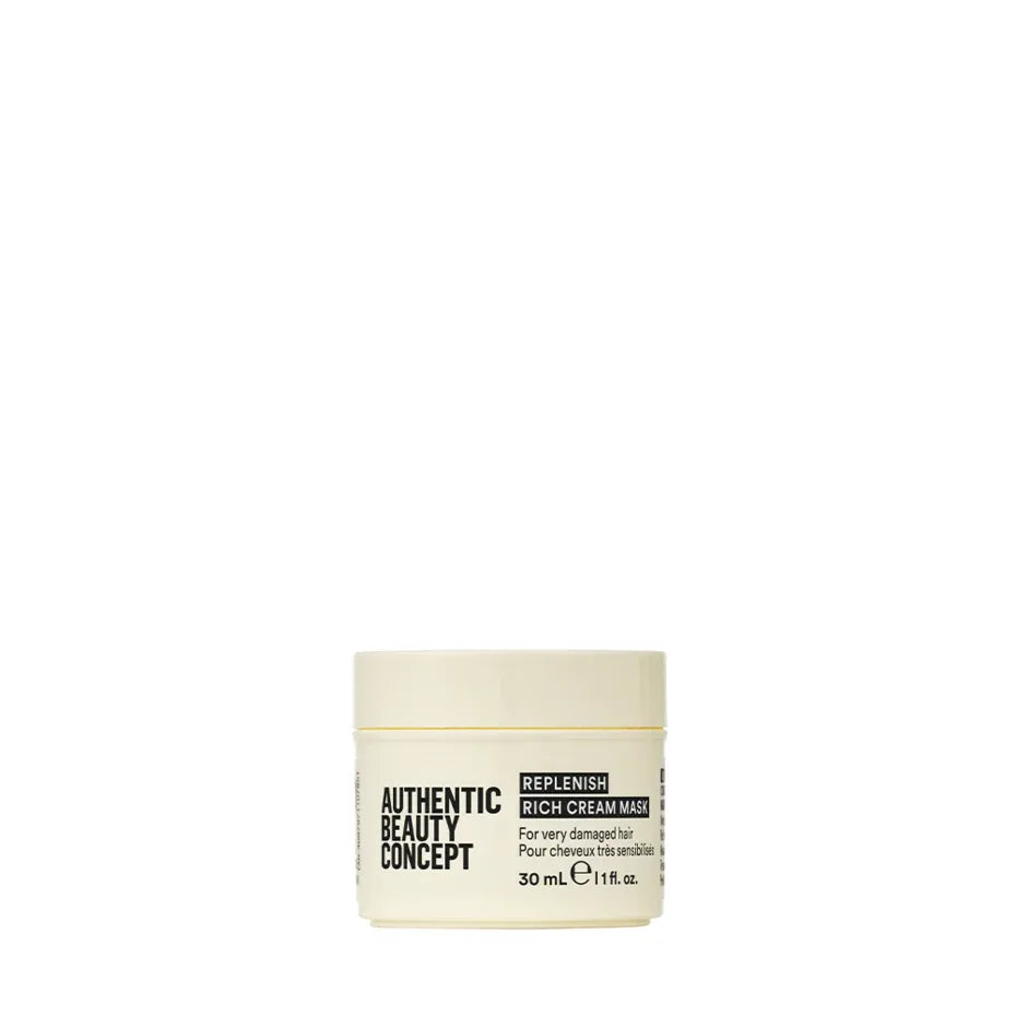 Authentic Beauty Concept Replenish Rich Cream Mask sample jar