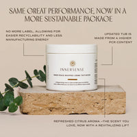 Innersense Inner Peace Whipped Creme Texturizer packaging graphic