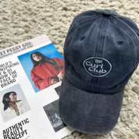 The Curl Club Cap - Navy (Logo Front)