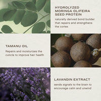 Innersense Overnight Repair Serum ingredients graphic