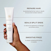 Hand holding Innersense Repair Mask tube with information text