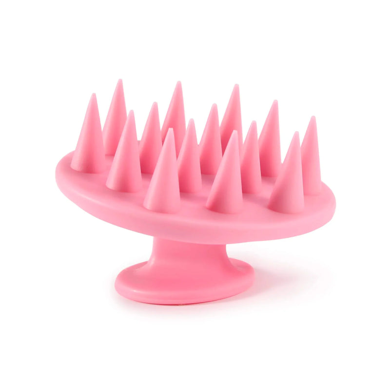 Shop Curls scalp massager in pink