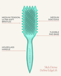 Slick-Dense Define EdgeLift Brush - features